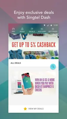 Singtel Dash android App screenshot 0