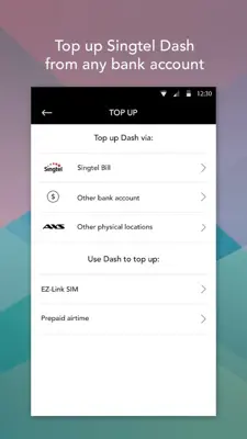 Singtel Dash android App screenshot 1